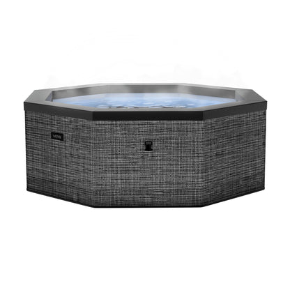 Wave Spas Como | 6-Person Eco Rigid Foam Hot Tub | Integrated Heater | Pebble White