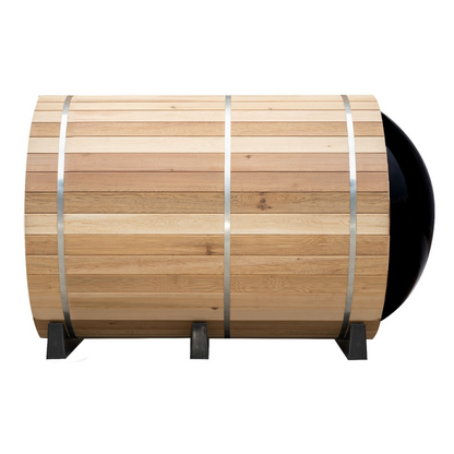 Fonteyn Panorama 2400 Barrel Sauna | 6 Person Indoor & Outdoor Sauna