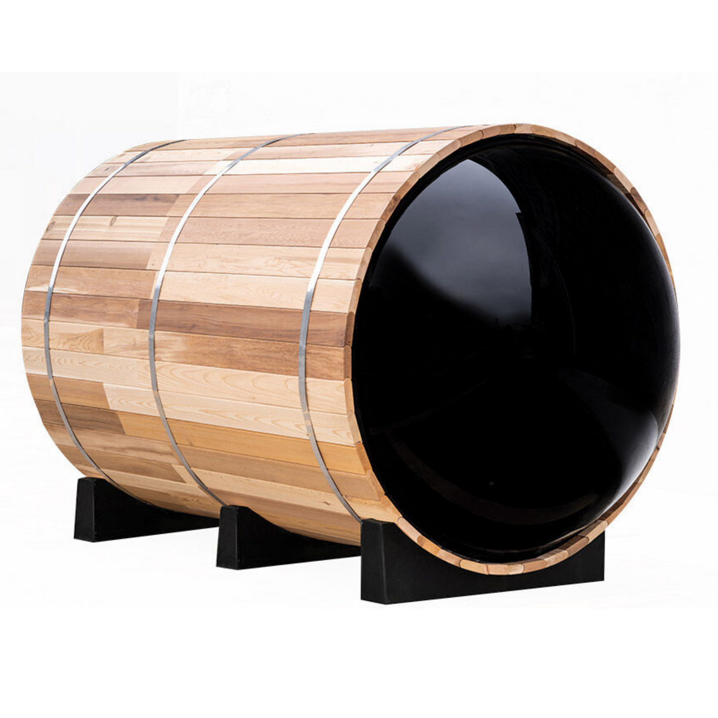 Fonteyn Panorama 2400 Barrel Sauna | 6 Person Indoor & Outdoor Sauna