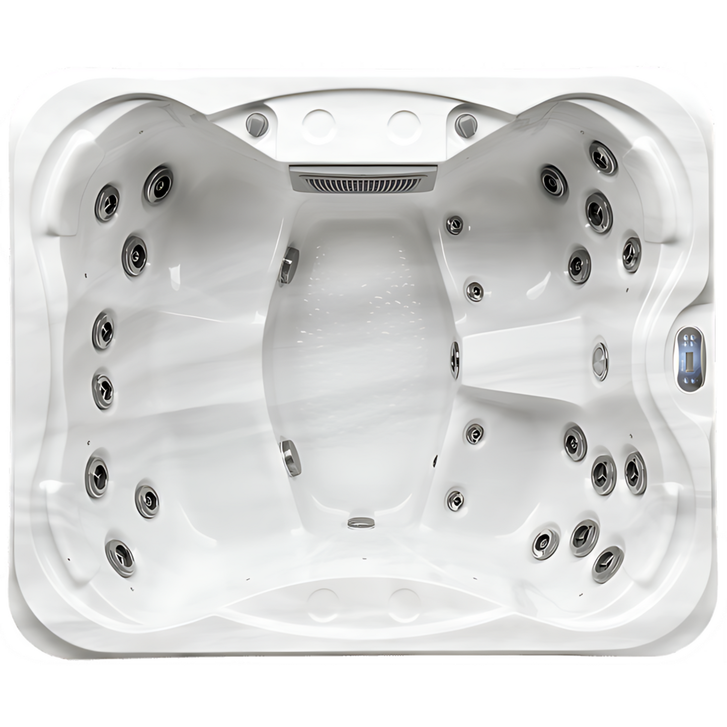 JNJ Spas Plug & Play Hot Tub | 5 Seater Hot Tub & Cover