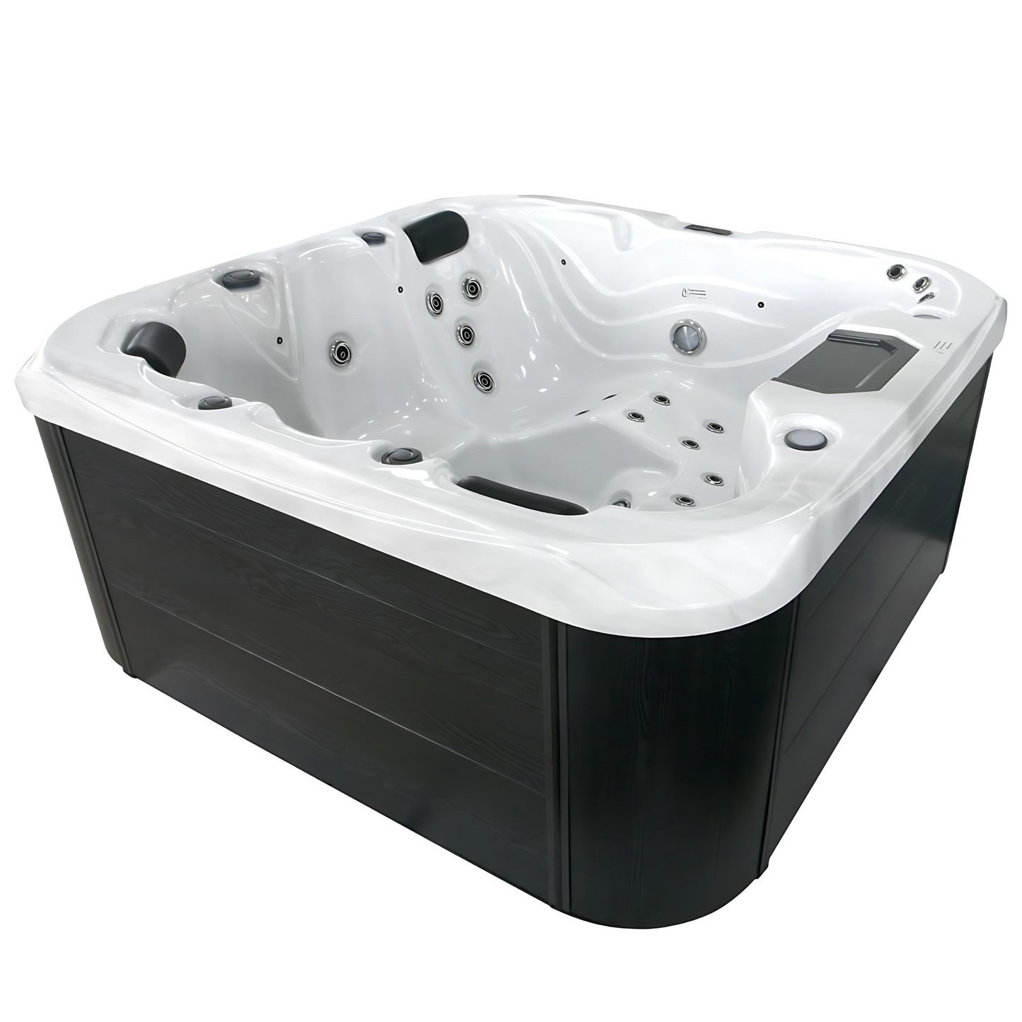 H20 Spa Plug & Play Hot Tub Retreat Plus | 5 Person Hydro Jet Hot Tub Spa