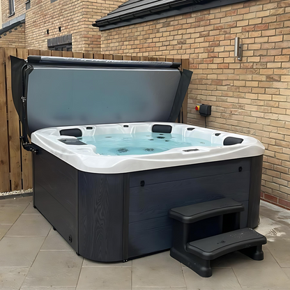 H20 Spa Plug & Play Hot Tub Retreat Plus | 5 Person Hydro Jet Hot Tub Spa