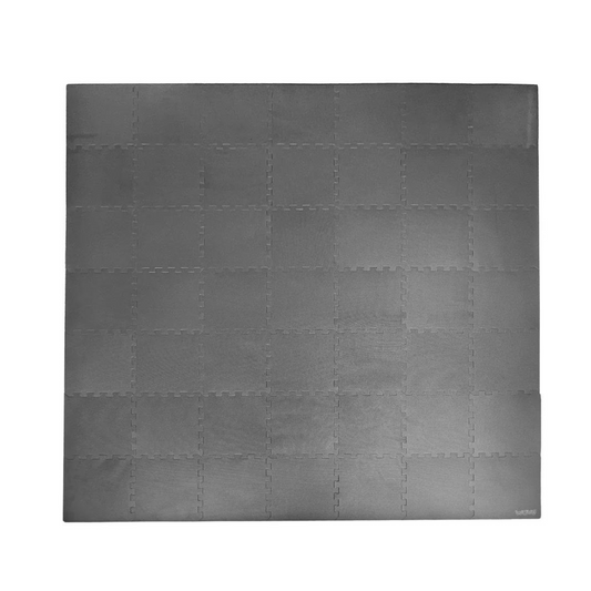 Wave Spas Large Square Insulating Foam Mat, Floor Protector (49 Pieces)